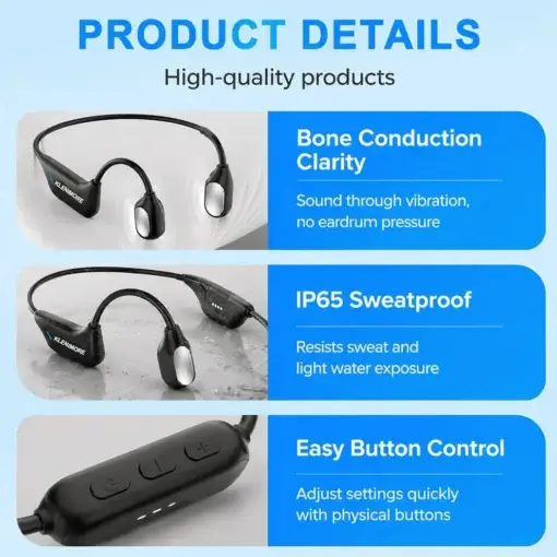 Bone Conduction Smart Hearing Headphones - Image 10