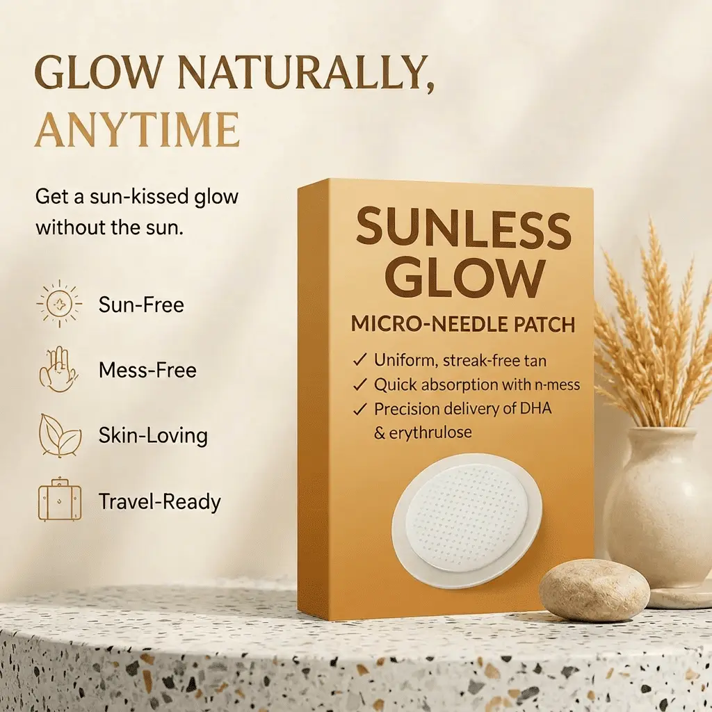 Sunless Glow Micro-Needle Tanning Patch - Image 11