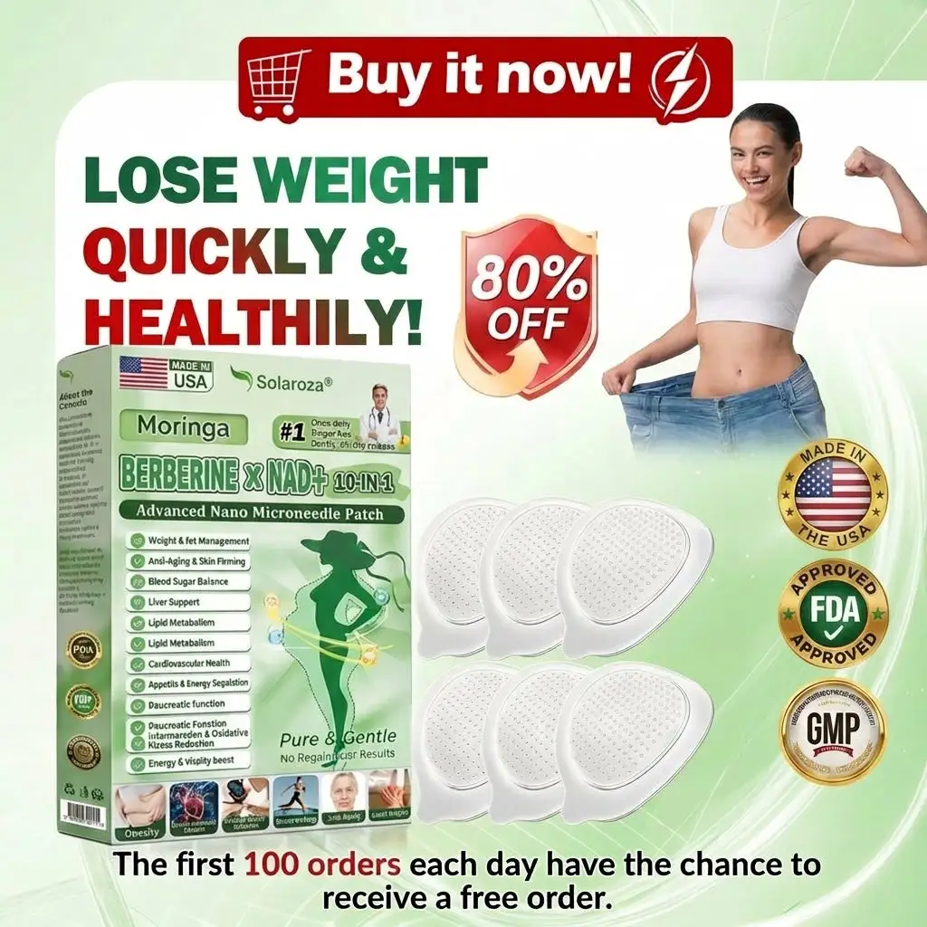 Moringa & Berberine 10-IN-1 Advanced Nano Microneedle Patch