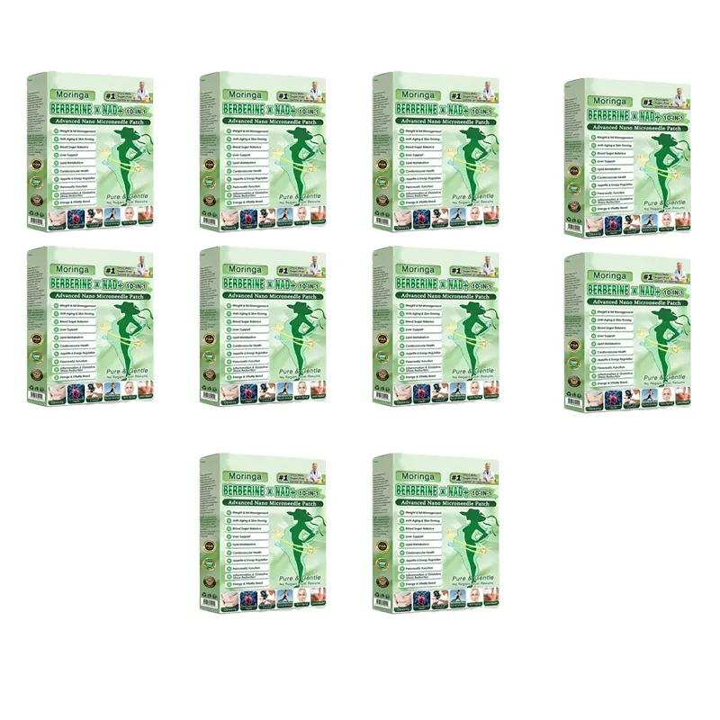 Moringa & Berberine 10-IN-1 Advanced Nano Microneedle Patch - Image 10
