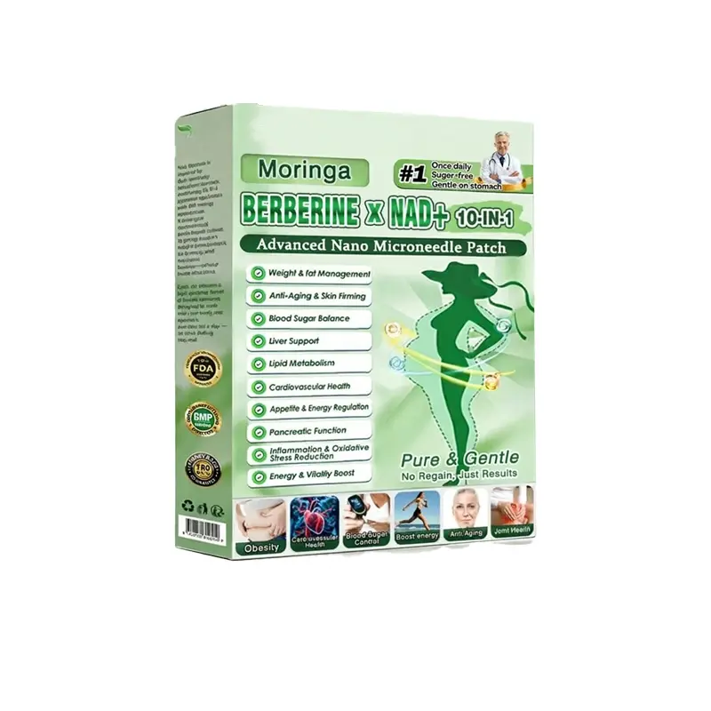 Moringa & Berberine 10-IN-1 Advanced Nano Microneedle Patch - Image 11