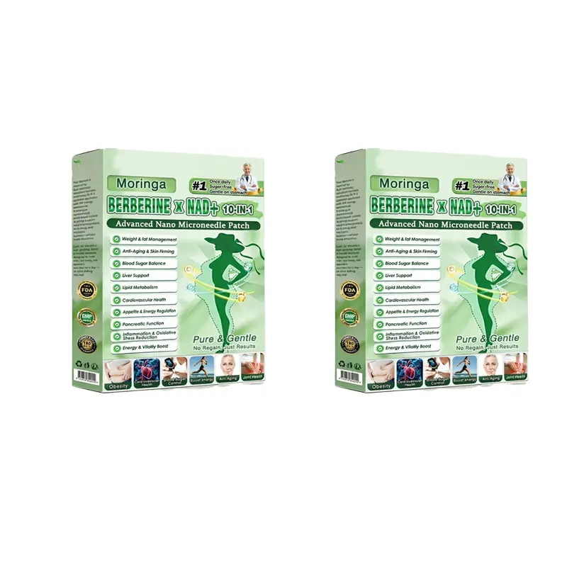 Moringa & Berberine 10-IN-1 Advanced Nano Microneedle Patch - Image 12