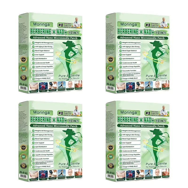 Moringa & Berberine 10-IN-1 Advanced Nano Microneedle Patch - Image 13