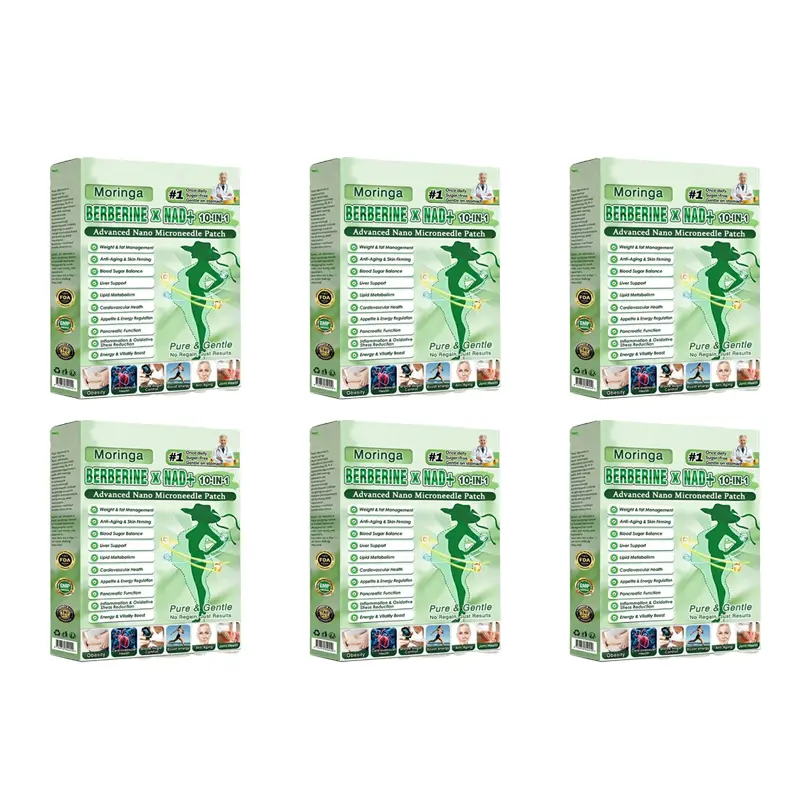 Moringa & Berberine 10-IN-1 Advanced Nano Microneedle Patch - Image 14