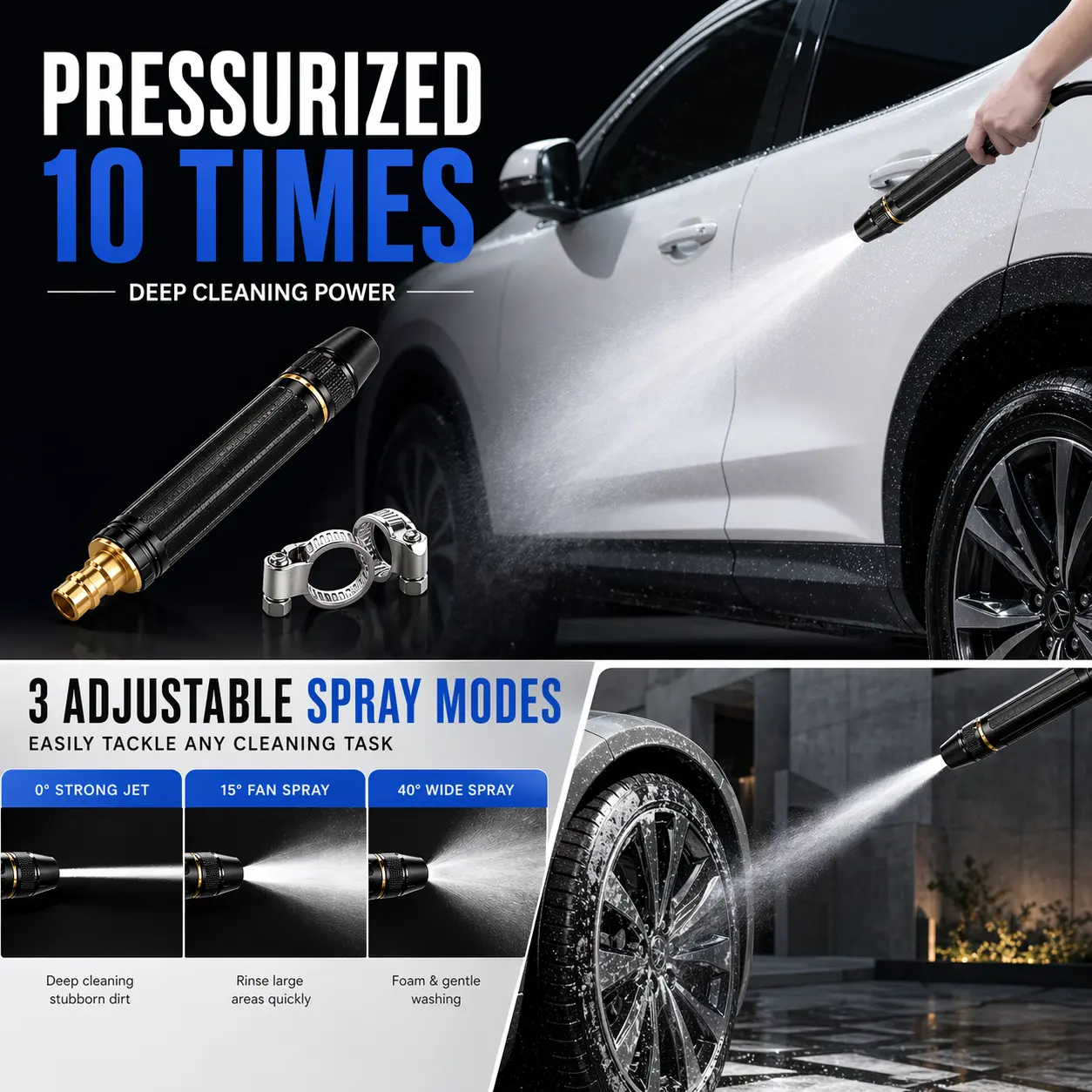 QIAWI Upgrade Car Washing Water Sprayer - Image 4