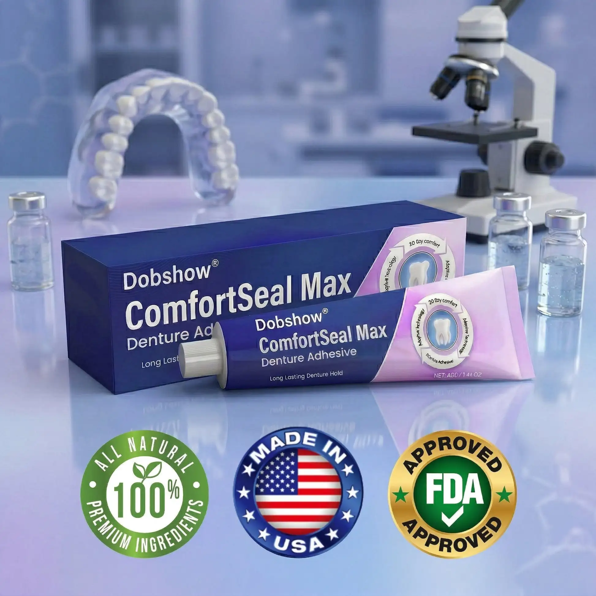 ComfortSeal Max Denture Adhesive