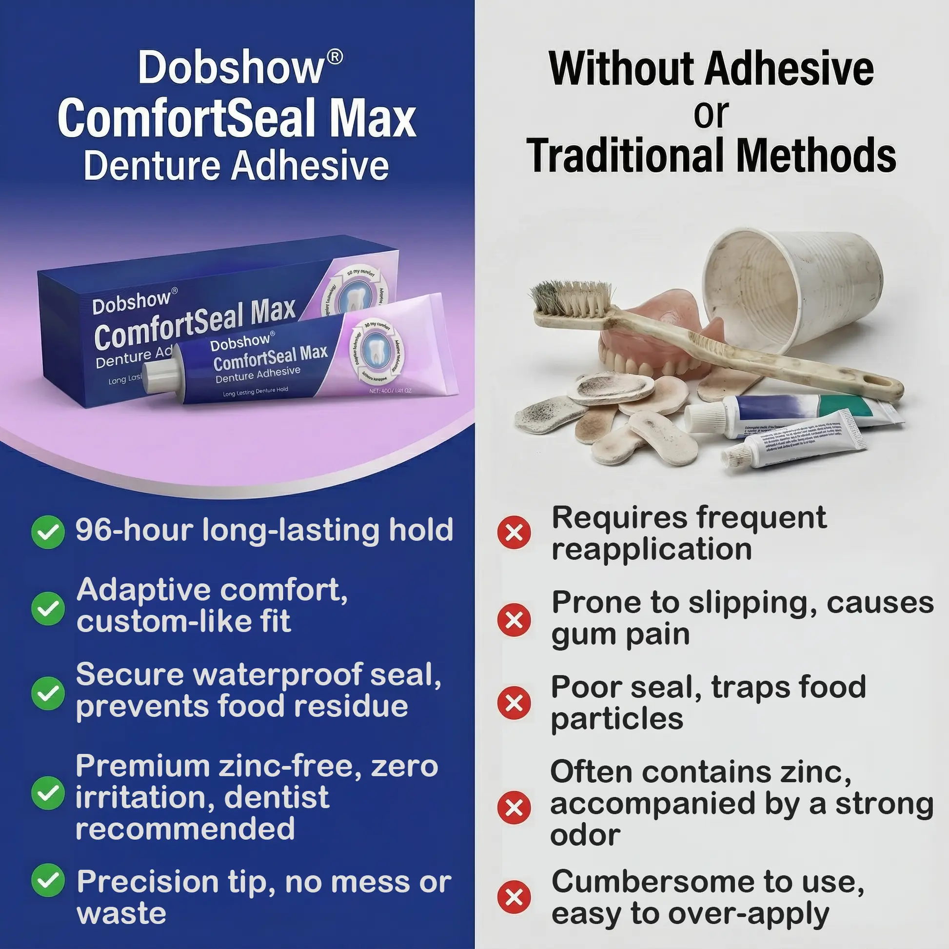 ComfortSeal Max Denture Adhesive - Image 6