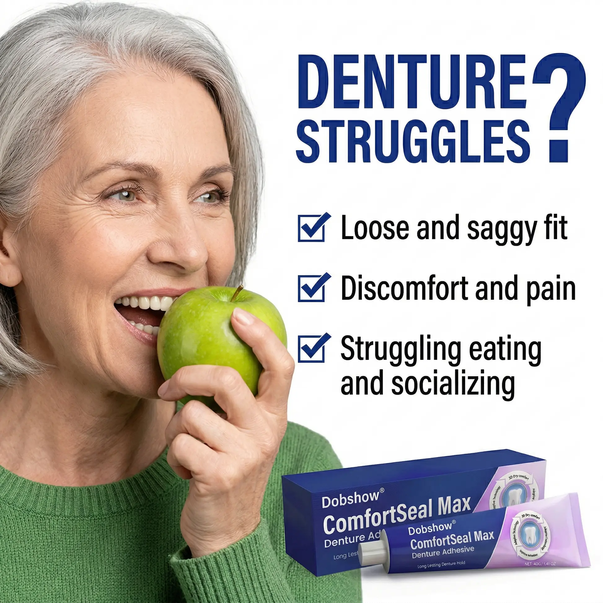 ComfortSeal Max Denture Adhesive - Image 8