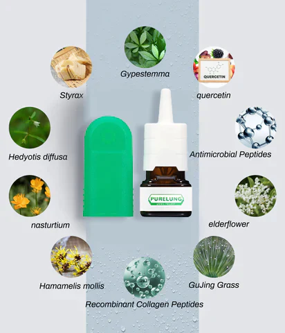 Organic Herbal Lung Restoration and Revitalizer Nasal Spray-Pro Formula - Image 3