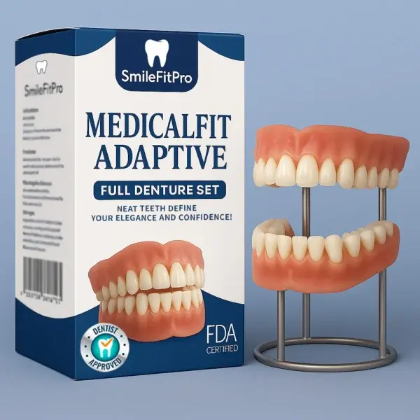 – MedicalFit Adaptive Dentures – Suitable for all mouth shapes perfect fit - Image 13