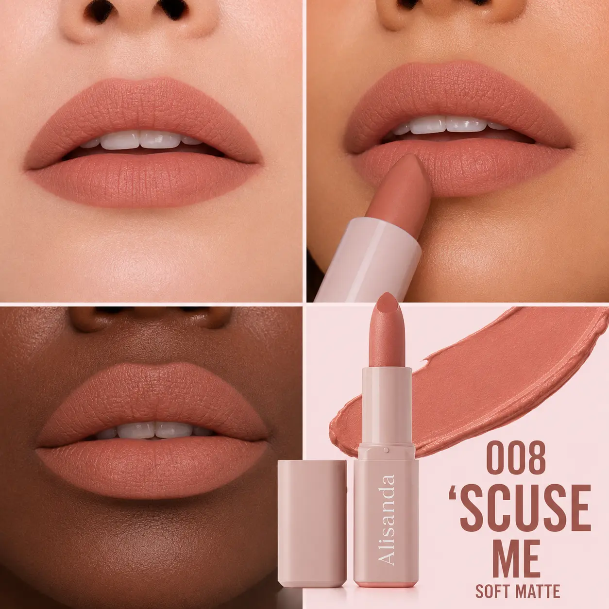 Alisanda Serum Lipstick – Satin & Matte Lip Color - Image 5