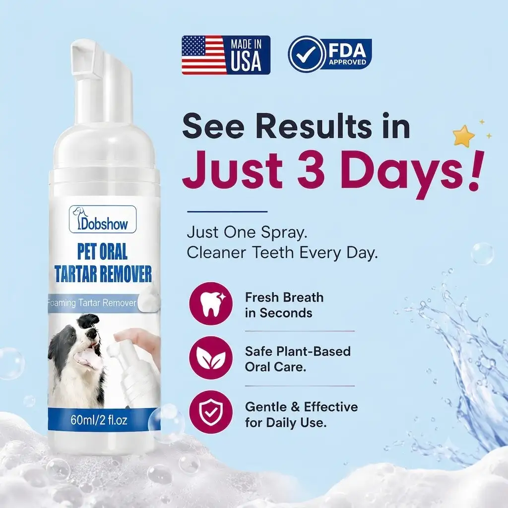 3-in-1 Pet Oral Care Spray-For Dogs &Cats of All Sizes - Image 2