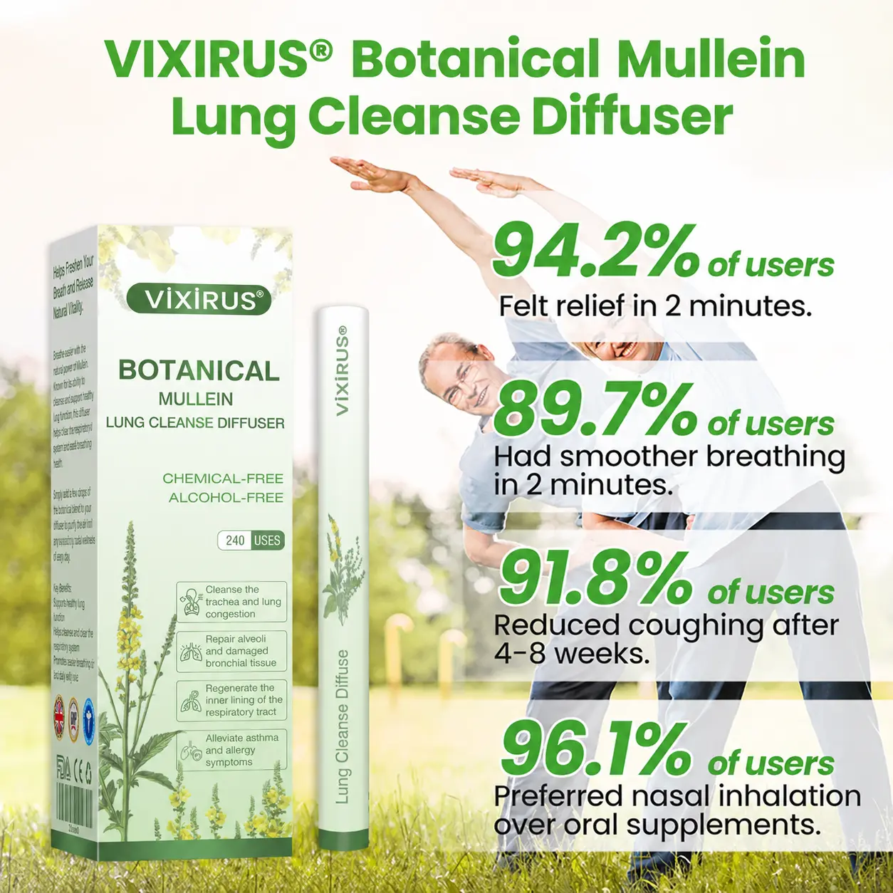 Botanical Mullein Lung Cleanse Diffuser - Image 2