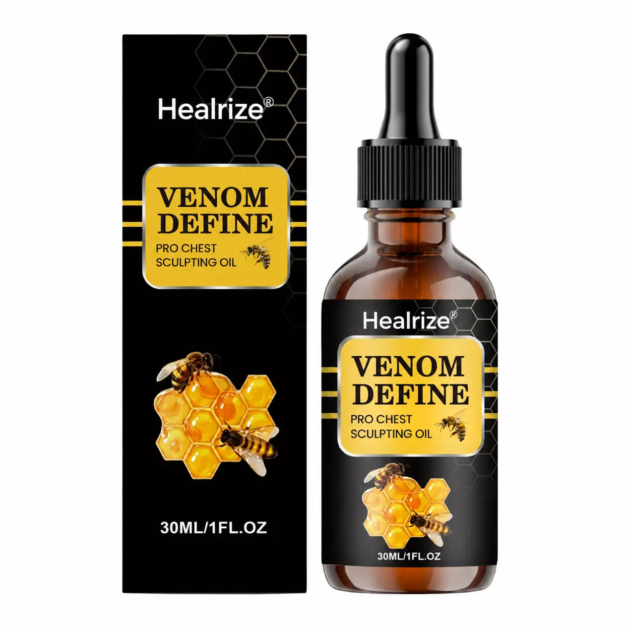 VenomDefine Pro: Gynecomastia-Targeted Chest Armor Oil - Image 7