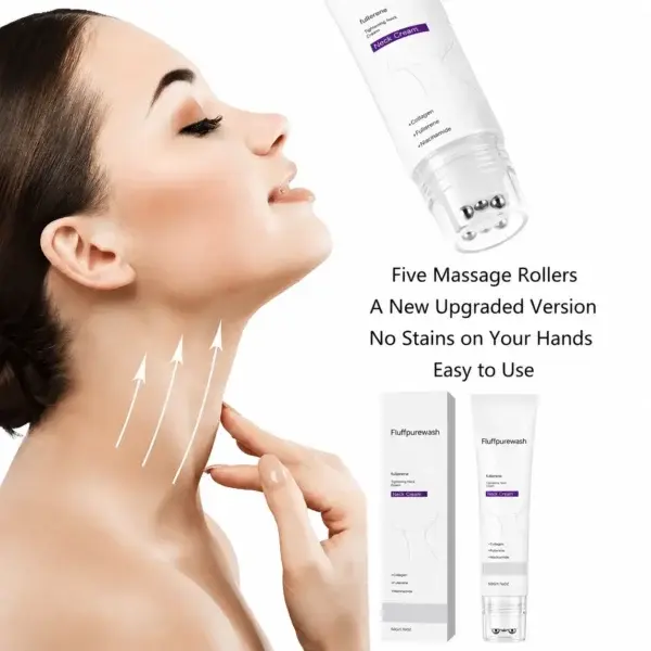 5-Ball Roller Neck Firming Cream with Retinol & Hyaluronic Acid