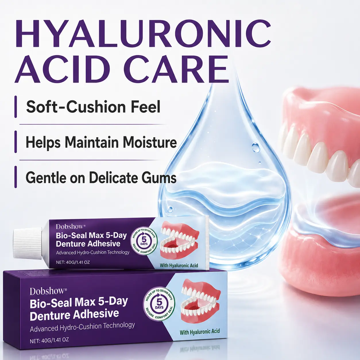 Bio-Seal Max 5-Day Denture Adhesive - Image 9