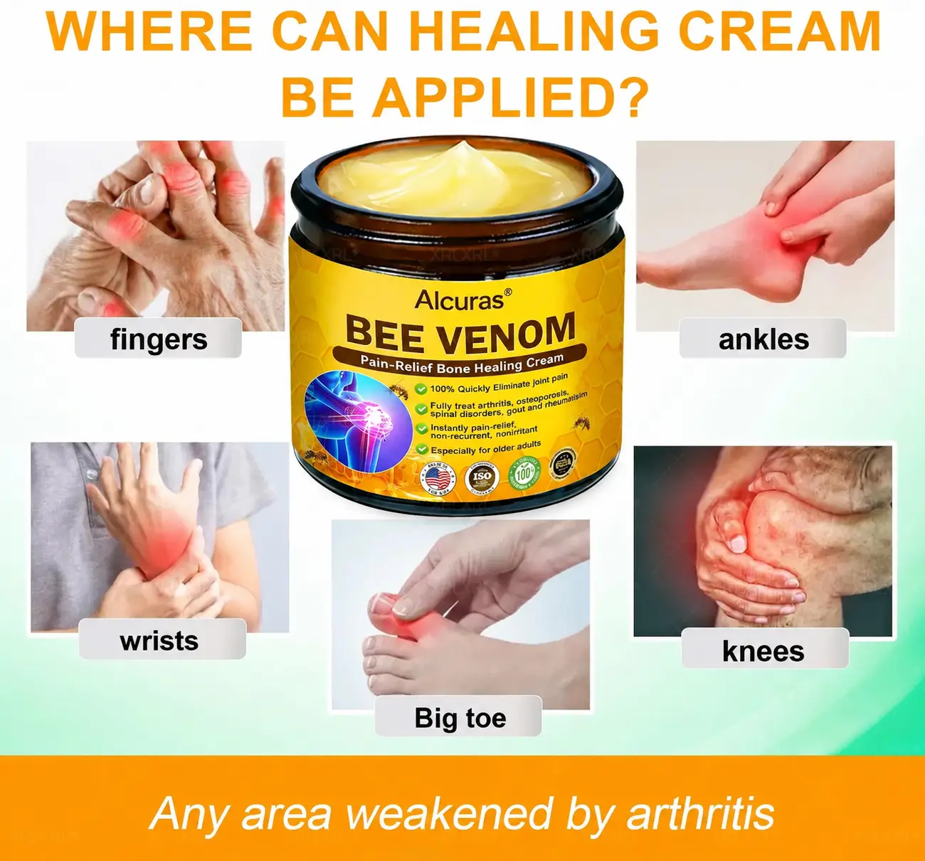 Bee Venom Pain-Relief Bone Healing Cream - Image 7