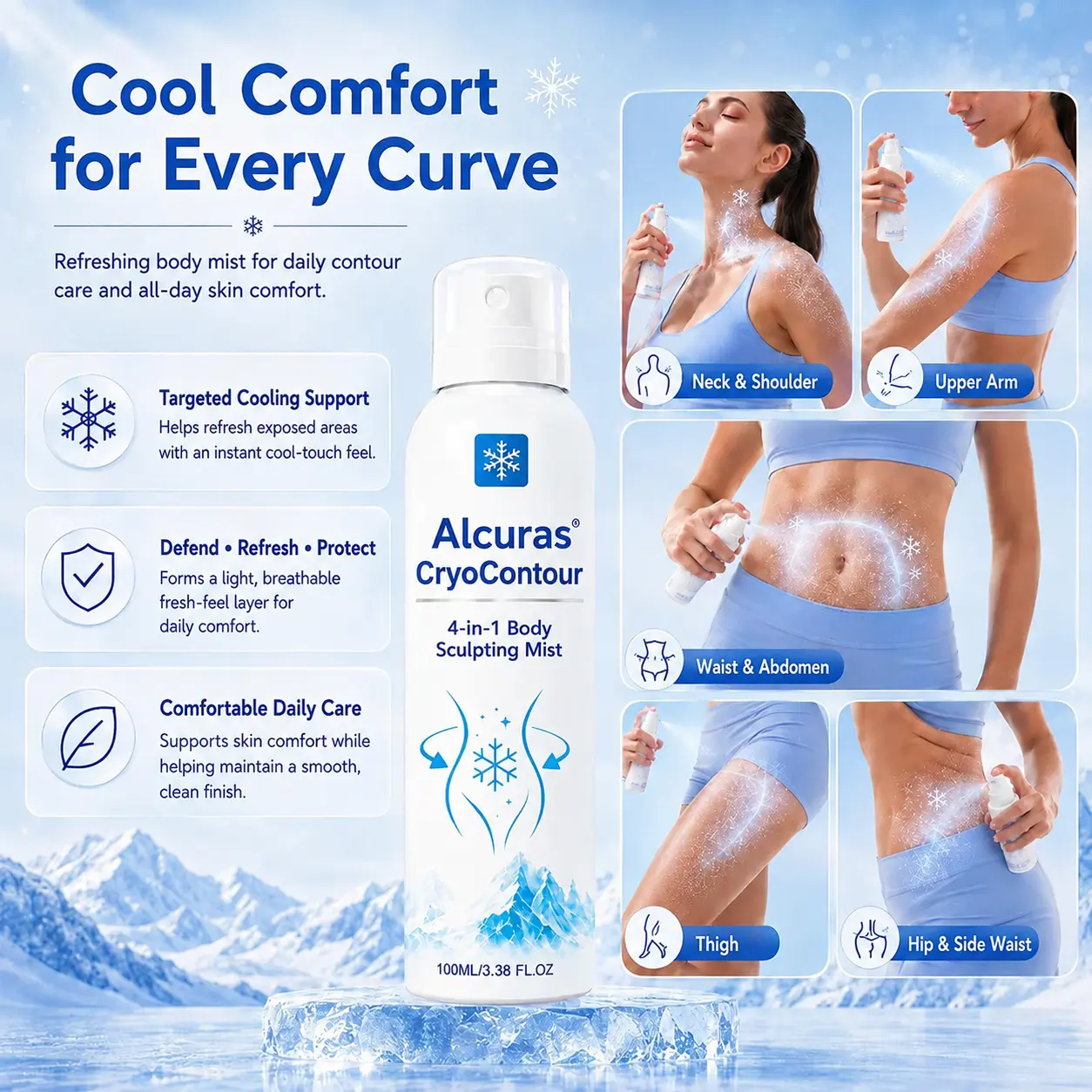 CryoContour 4-in-1 Body Sculpting Mist - Image 10