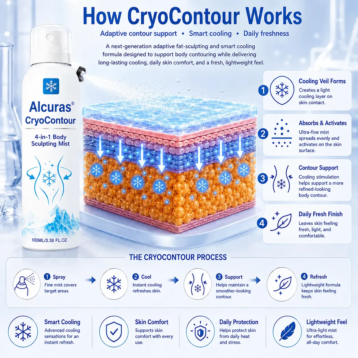 CryoContour 4-in-1 Body Sculpting Mist - Image 6