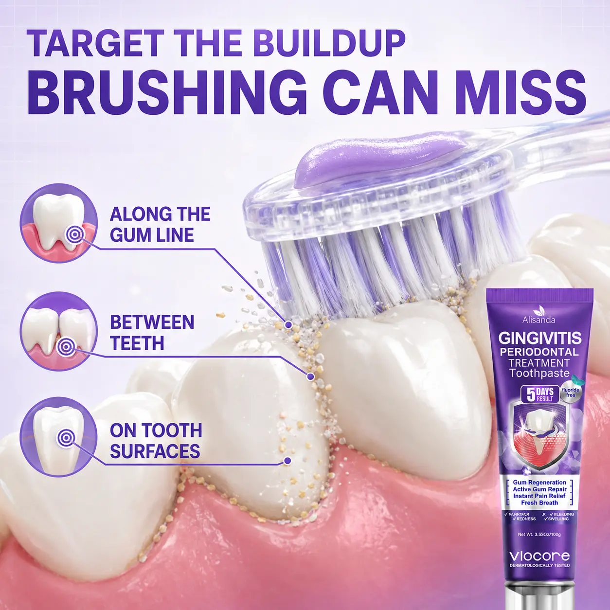VioCore Bee-Derived Venom Gingivitis & Periodontitis Treatment Toothpaste - Image 7