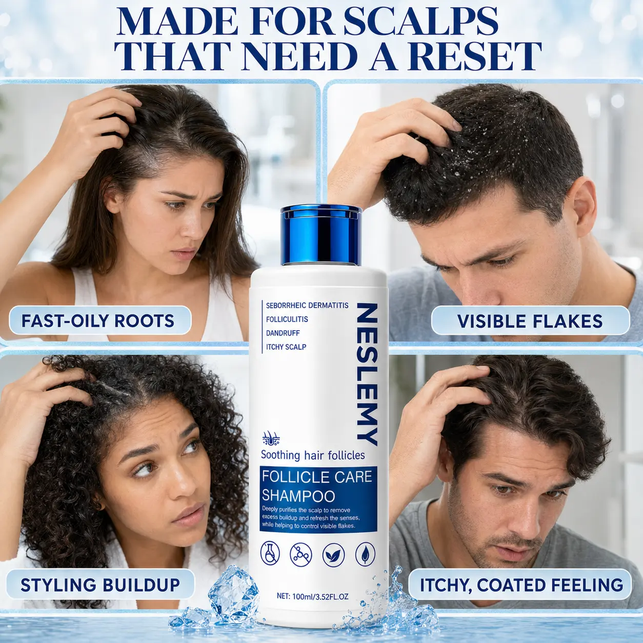 NESLEMY Folliculitis Shampoo for Itchy - Image 15