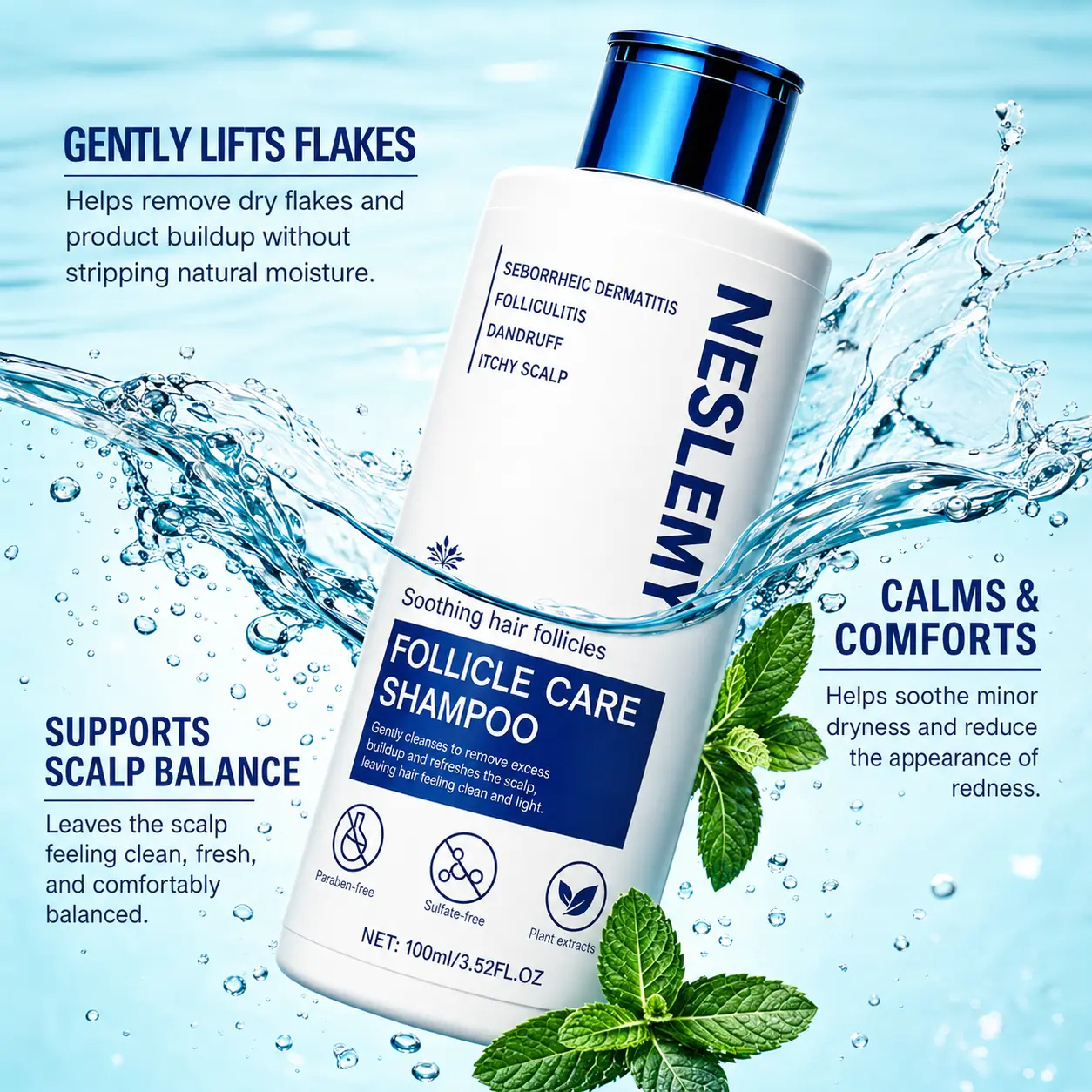 NESLEMY Folliculitis Shampoo for Itchy - Image 5