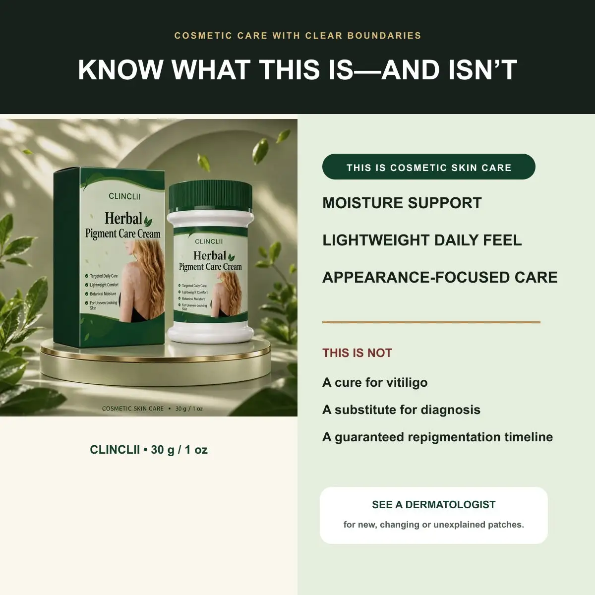 CLINCLII Herbal Pigment Care Cream - Image 6