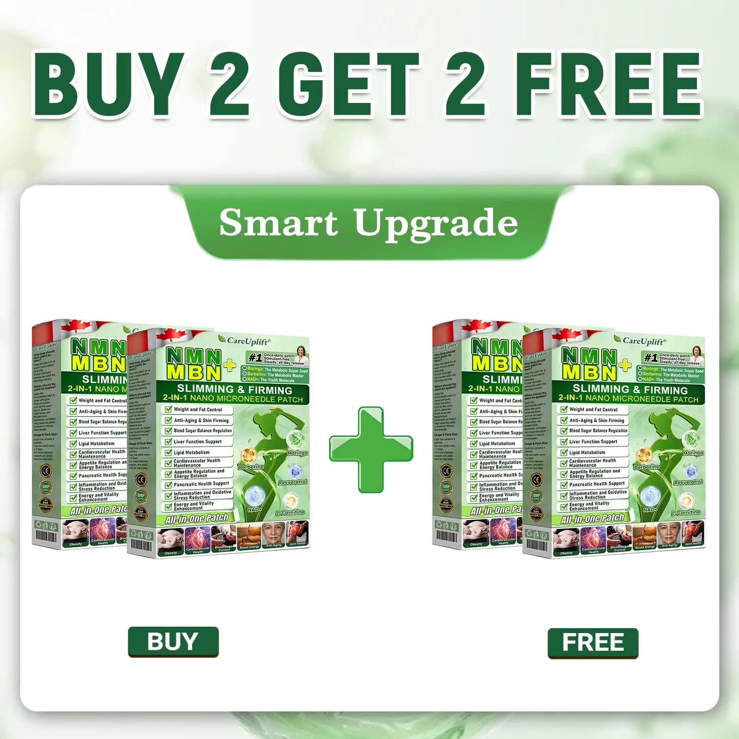 Moringa · Berberine × NAD+ 10-in-1 Advanced Nano Microneedle Patch - Image 12