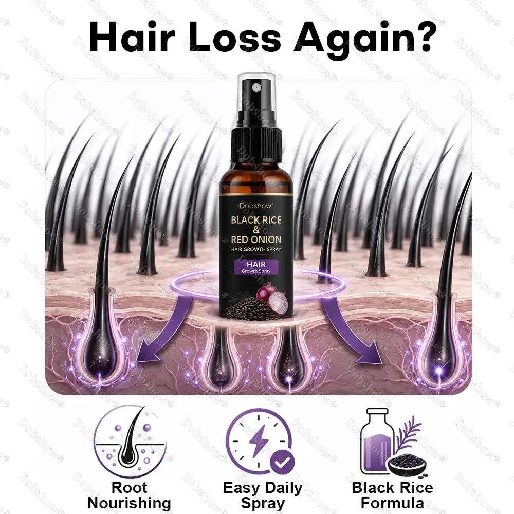 Black Rice & Red Onion Hair Growth Spray - Image 6