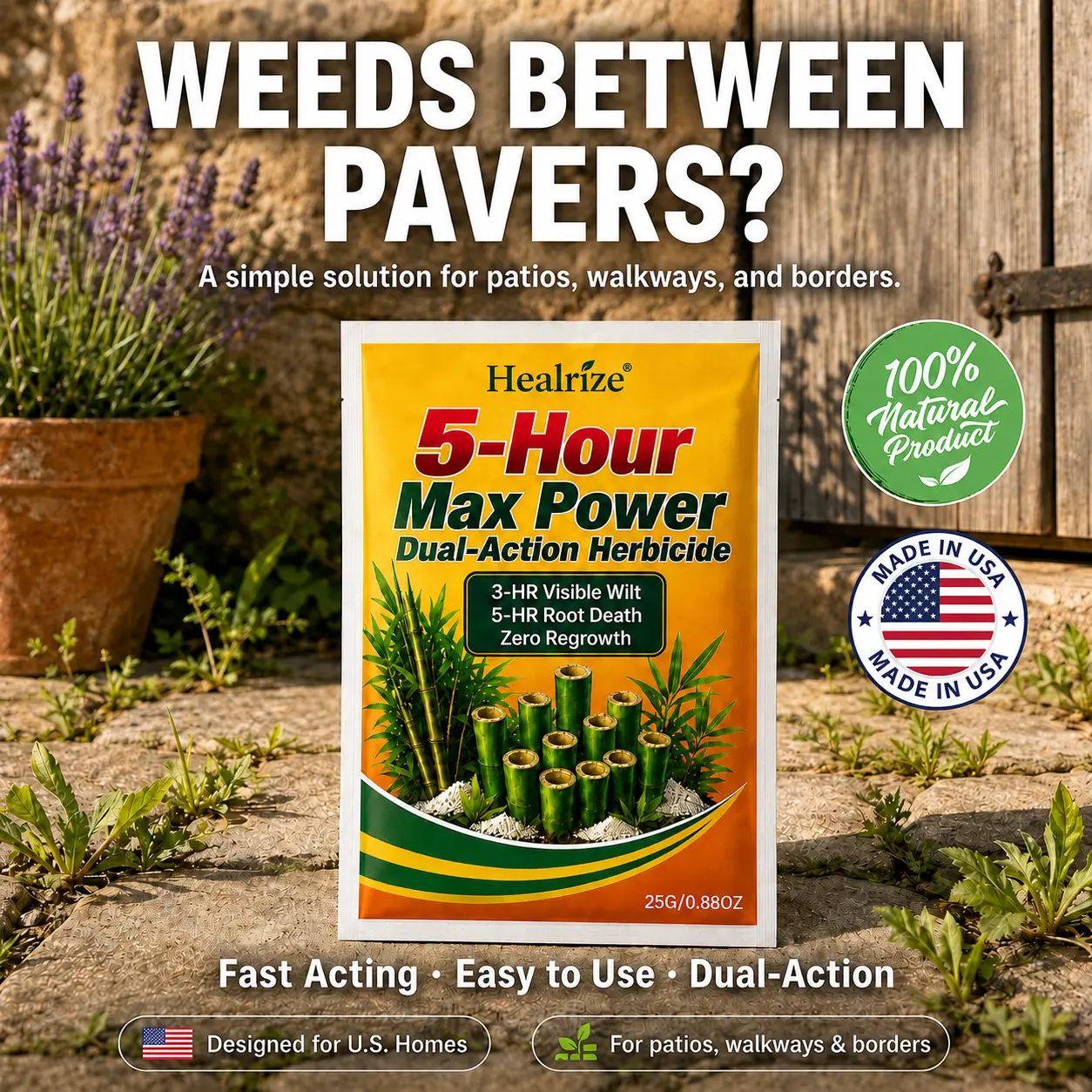 5-Hour Max Power Dual-Action Herbicide