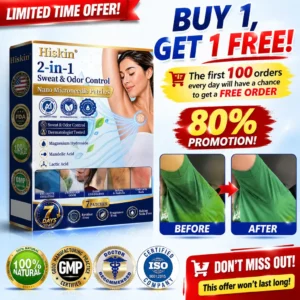 2-in-1 Advanced Sweat Control & Deodorant Microneedle Patches