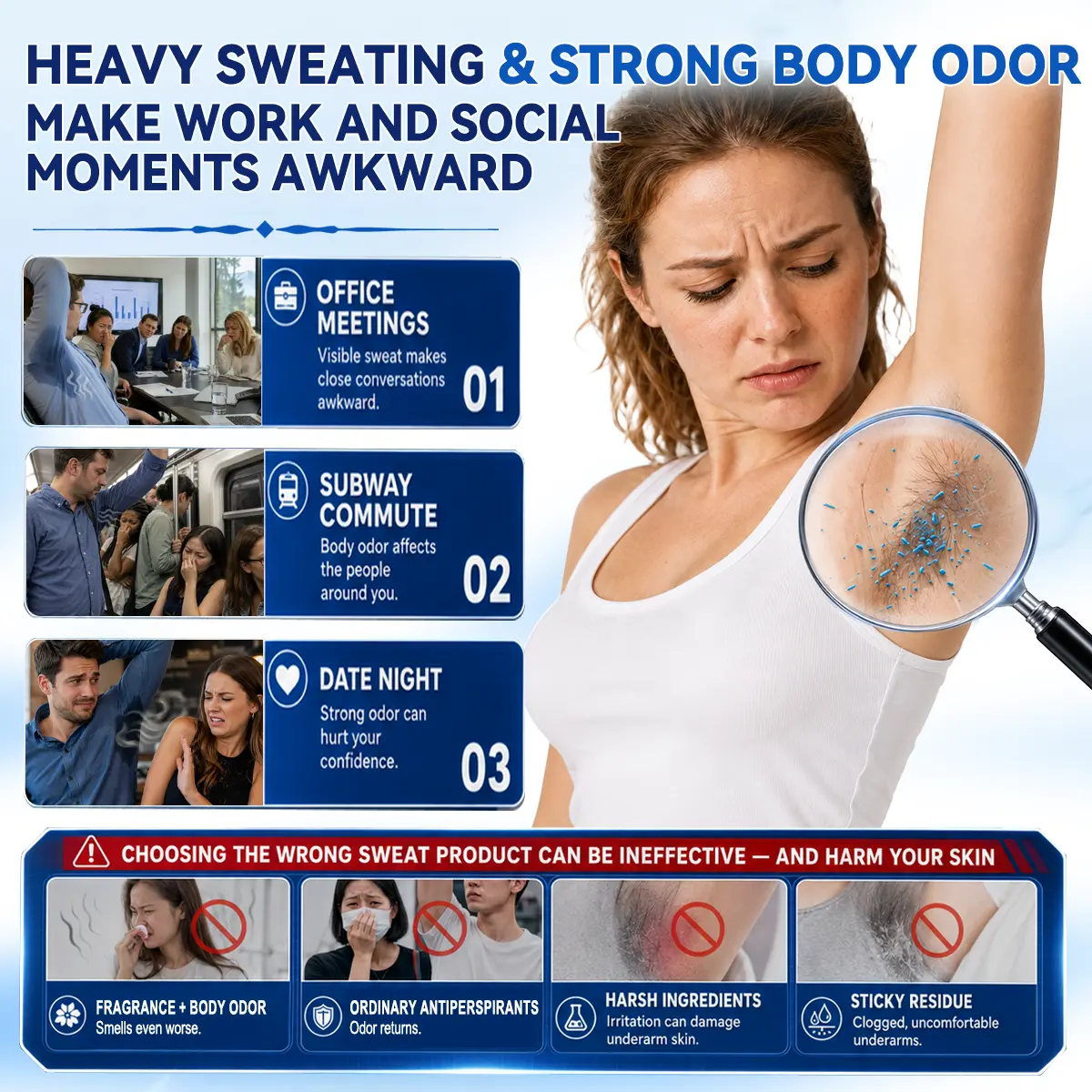 2-in-1 Advanced Sweat Control & Deodorant Microneedle Patches - Image 6