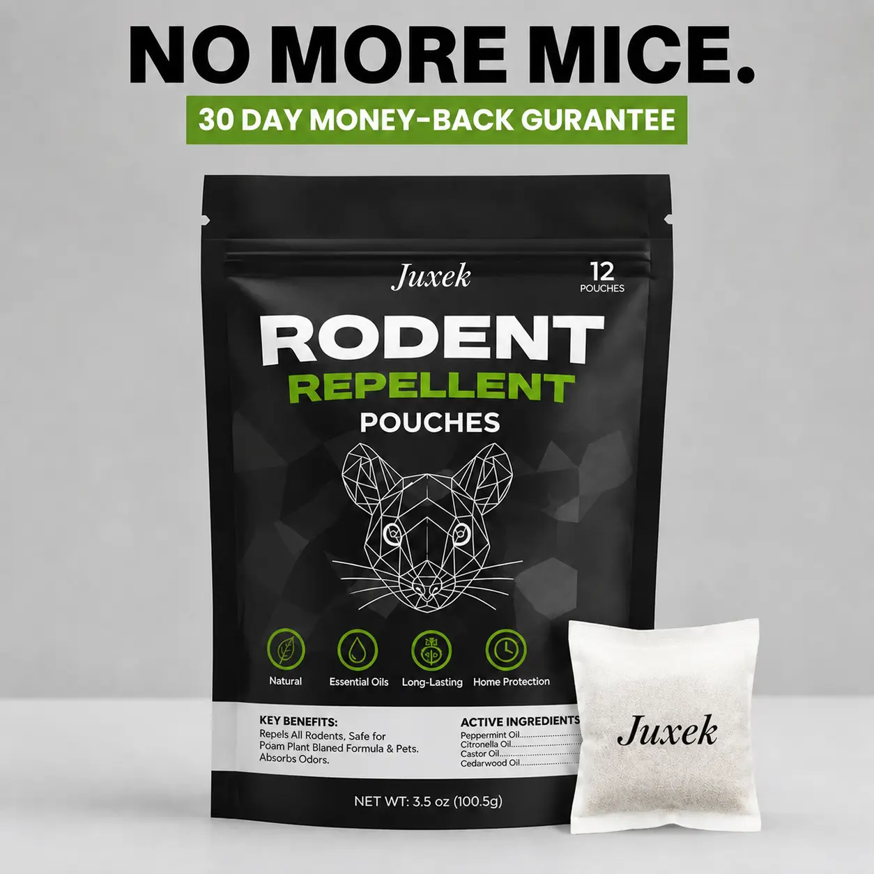 Natural Rodent Repellent Pouches