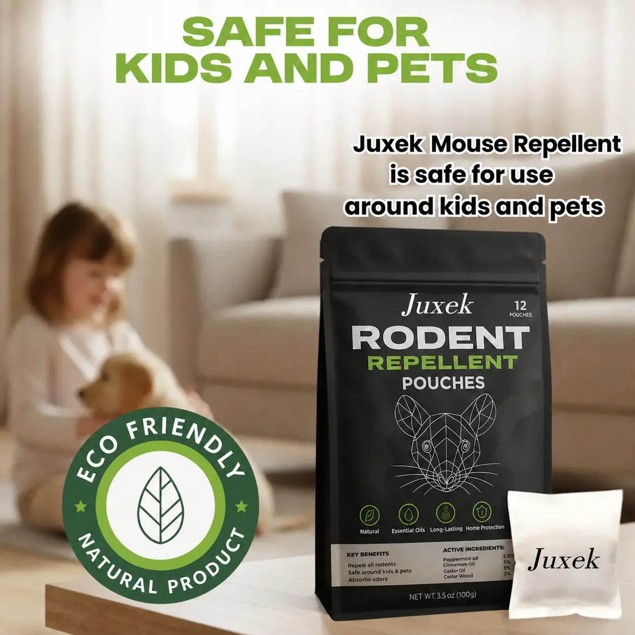 Natural Rodent Repellent Pouches - Image 3