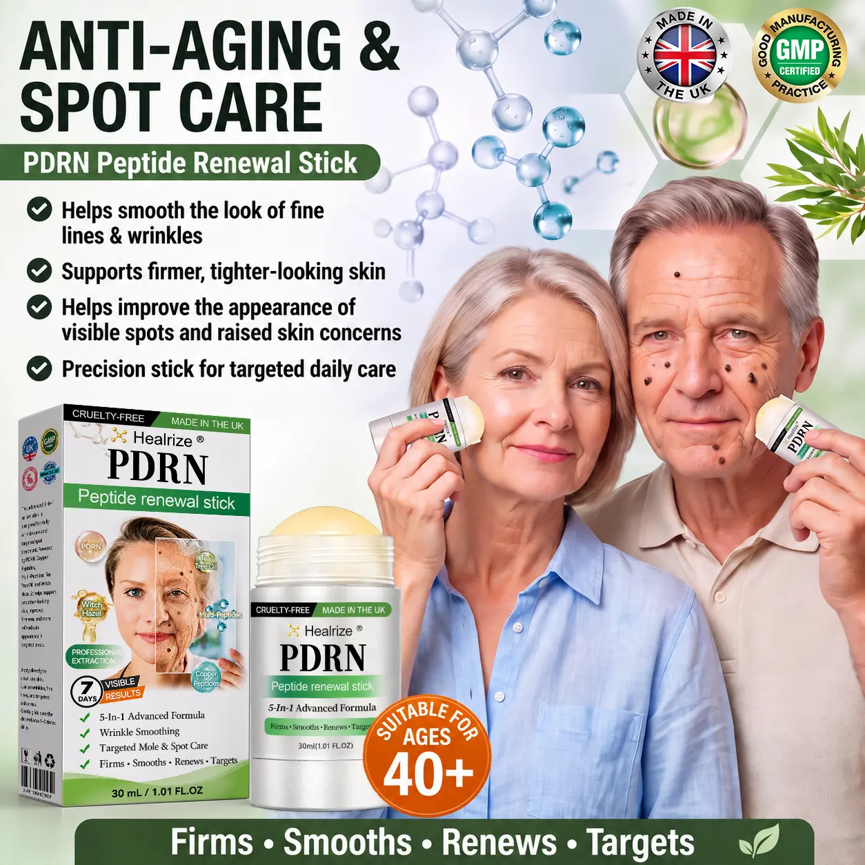 PDRN Anti-Aging & Targeted Spot Renewal Stick