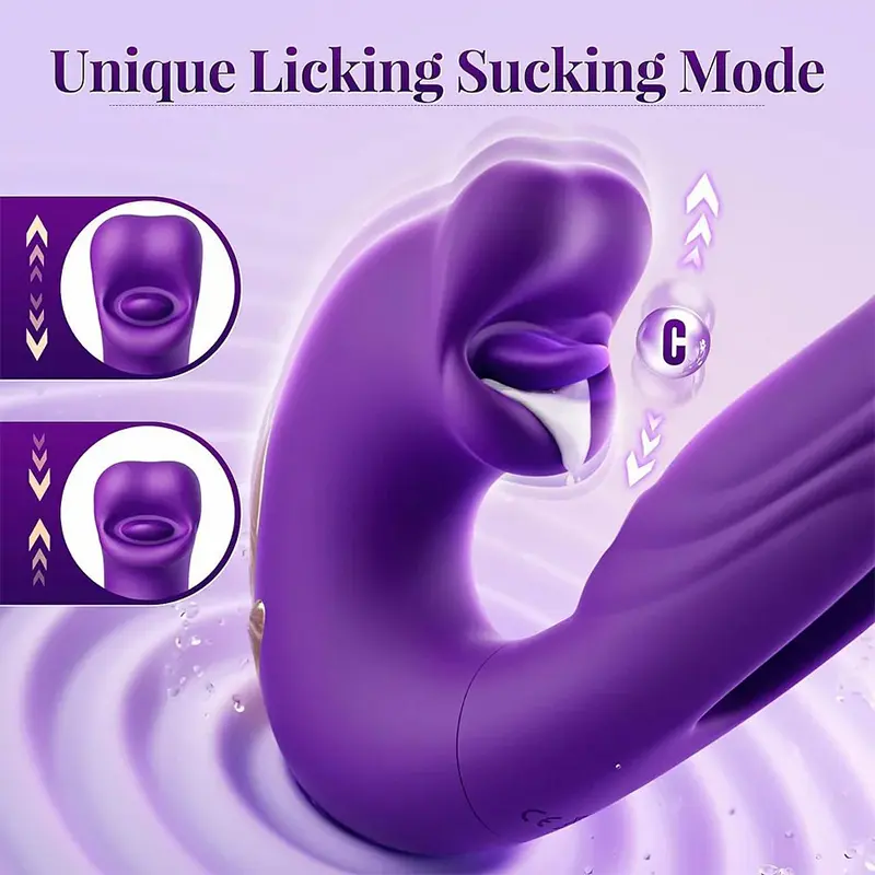 4-in-1 Flapping & Licking Vibrator - Image 7