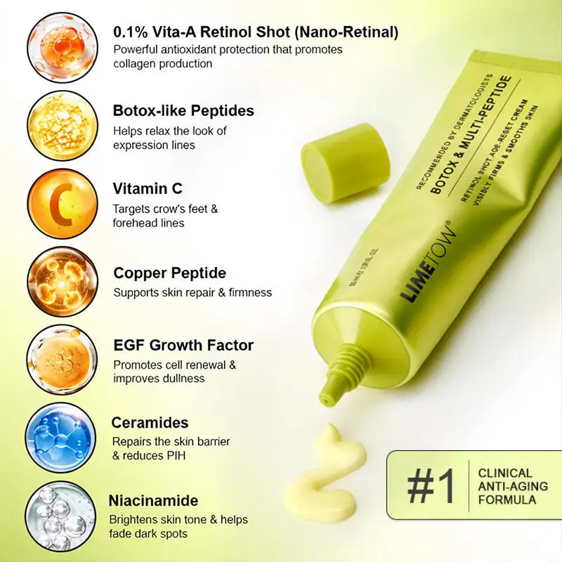 Multi-Peptide Retinol Shot Wrinkle-Lift Cream - Image 15