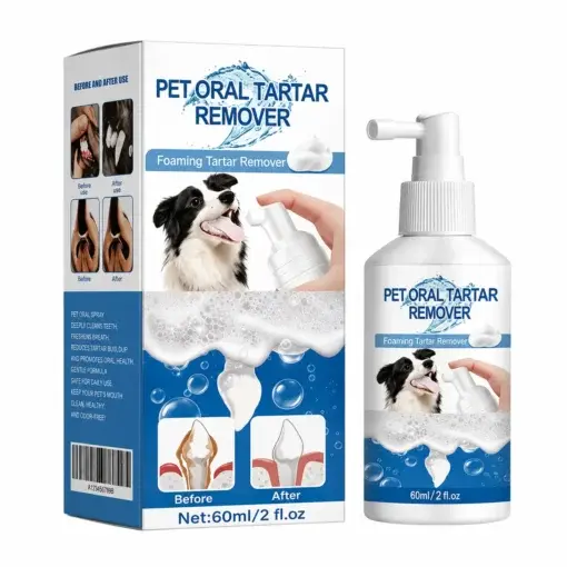 NO BRUSHING oral care spray for dogs cats