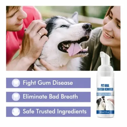NO BRUSHING oral care spray for dogs cats - Image 6