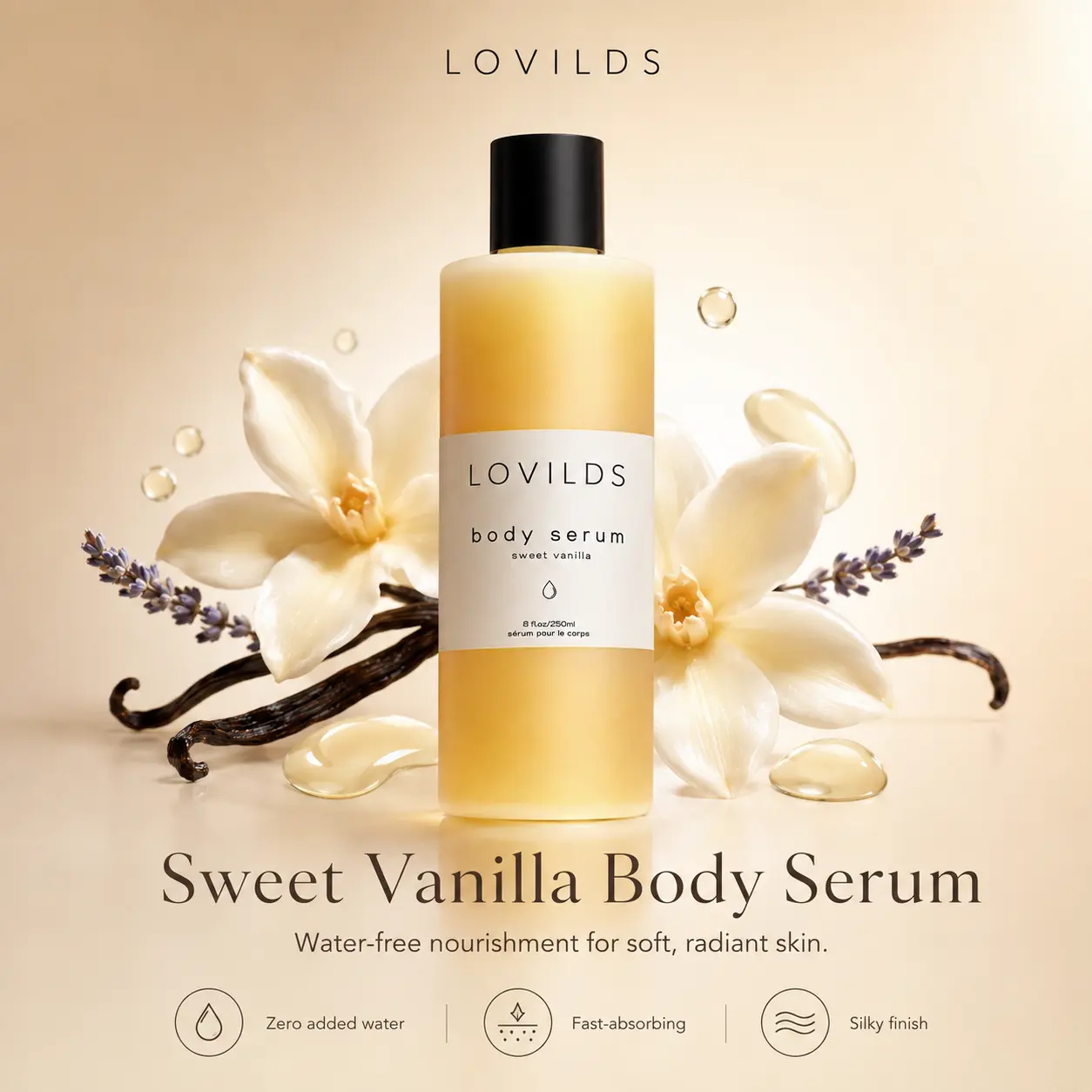 LOVILDS Water-Free Body Serum