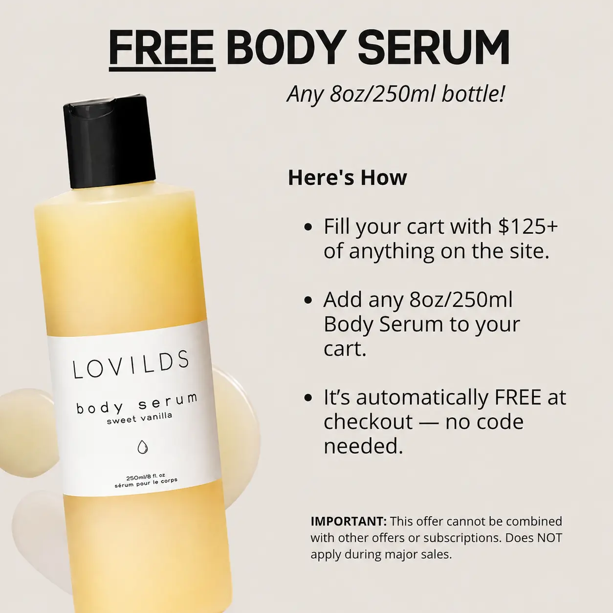 LOVILDS Water-Free Body Serum - Image 5