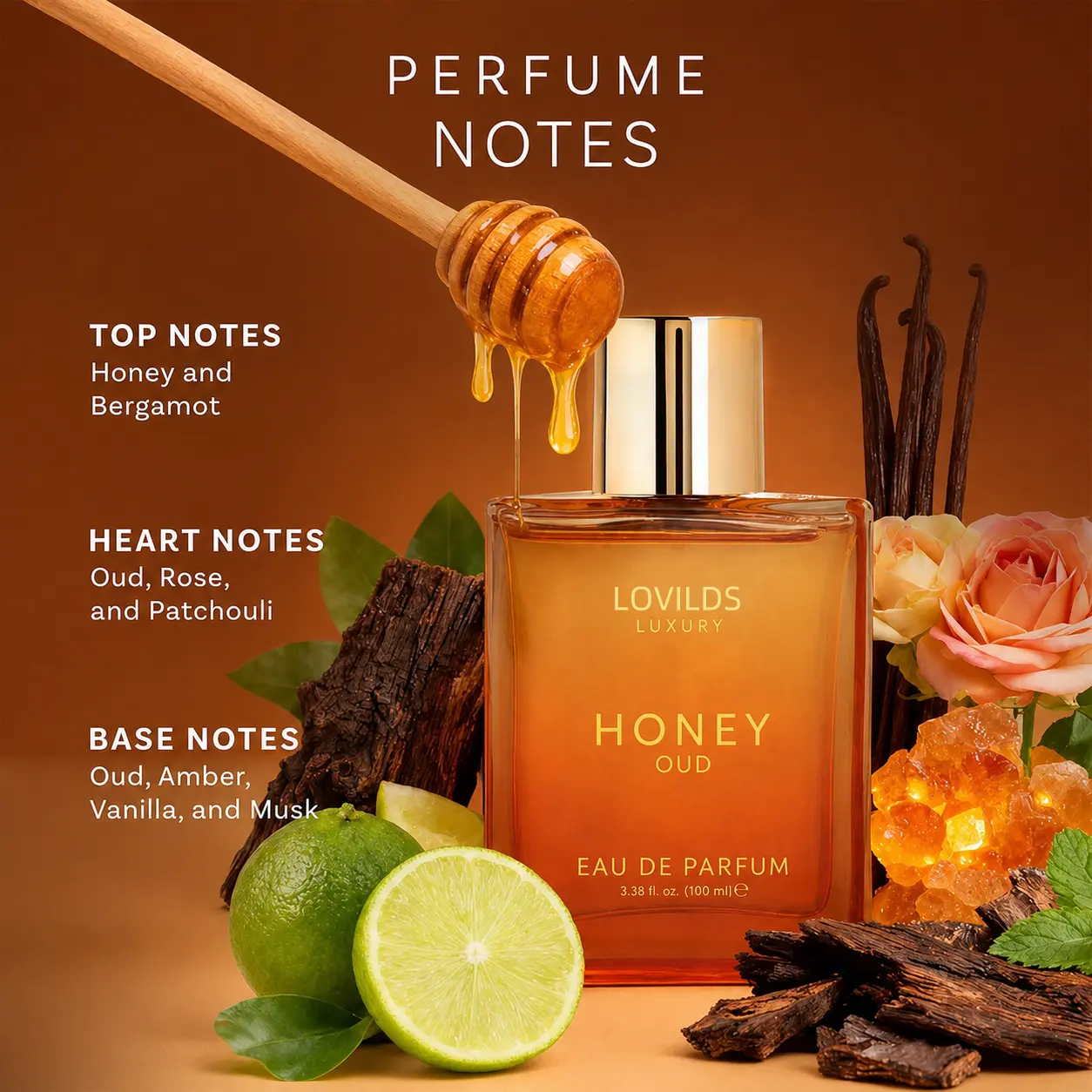 LOVILDS's Honey Oud Eau De Parfum - Image 4