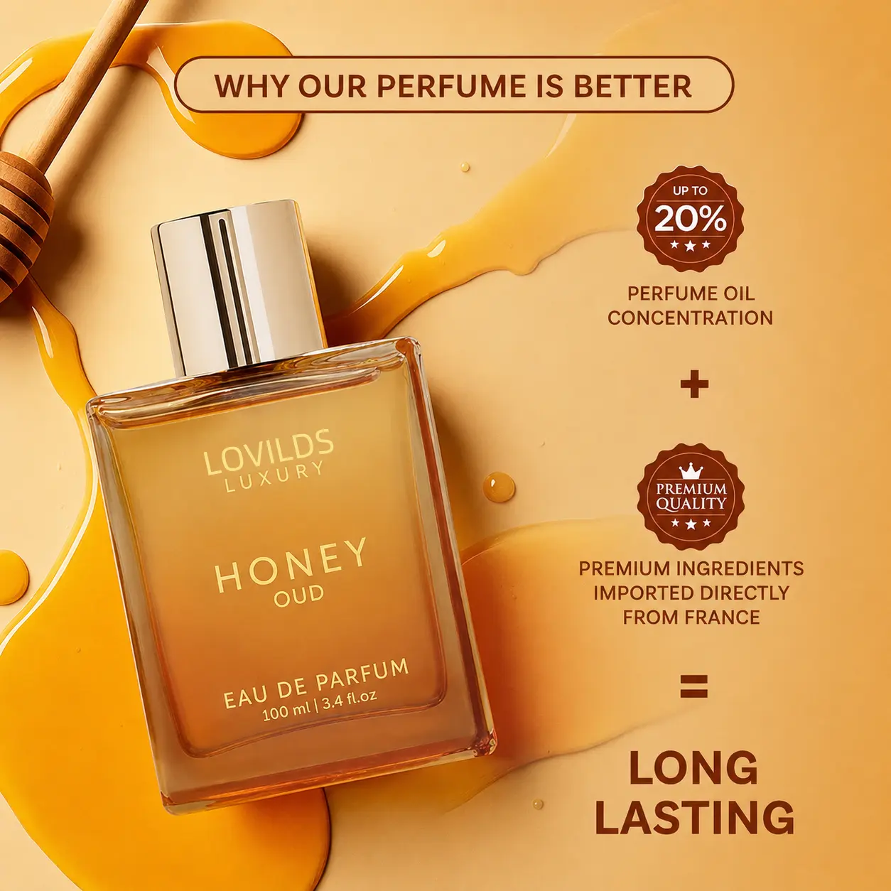 LOVILDS's Honey Oud Eau De Parfum - Image 5
