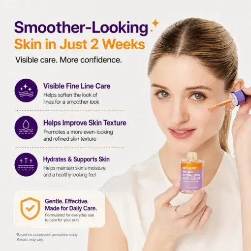 NESLEMY Retinol + Retinal NAD+ Firming Serum - Image 7