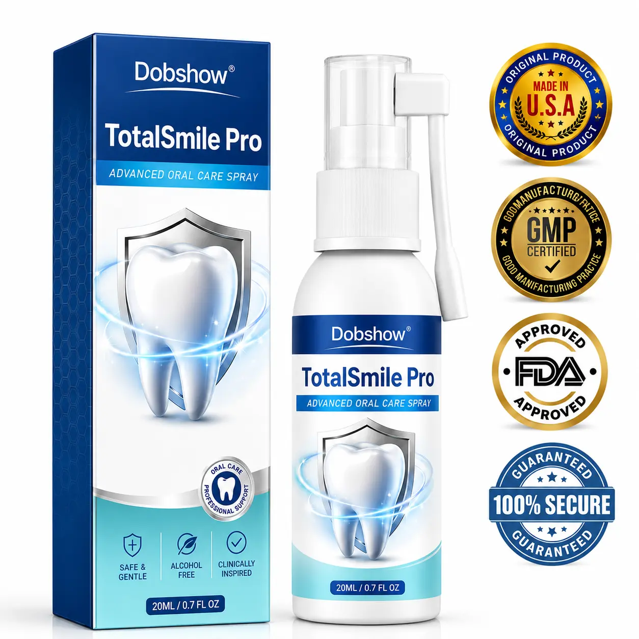 TotalSmile Pro – Advanced Surface Stain Removal & Enamel Care System
