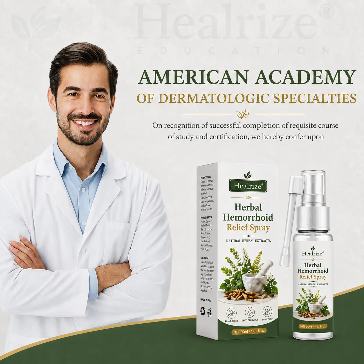 Herbal Hemorrhoid Relief Spray - Image 3