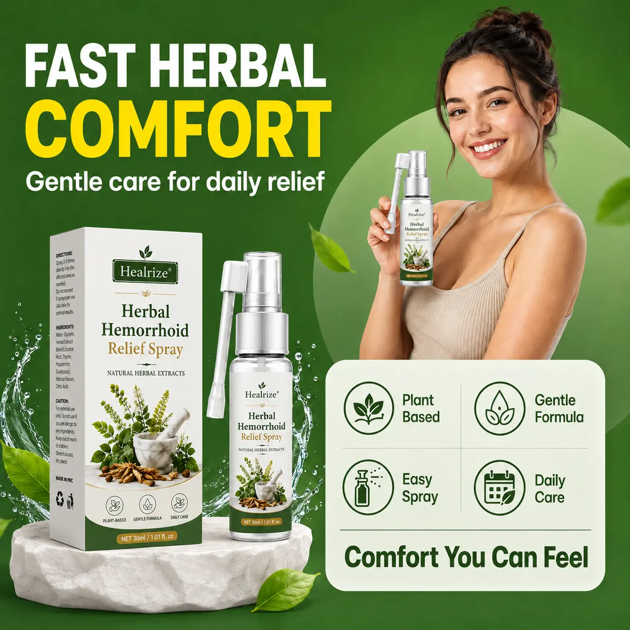 Herbal Hemorrhoid Relief Spray - Image 6