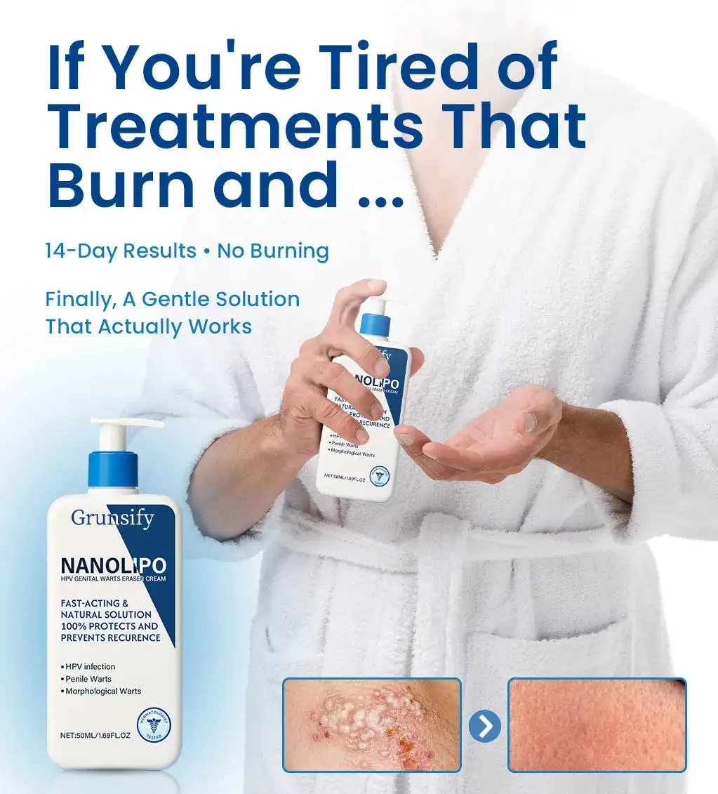 Grunsify NanoLipo HPV Genital Warts Eraser Cream Plus+ - Image 2