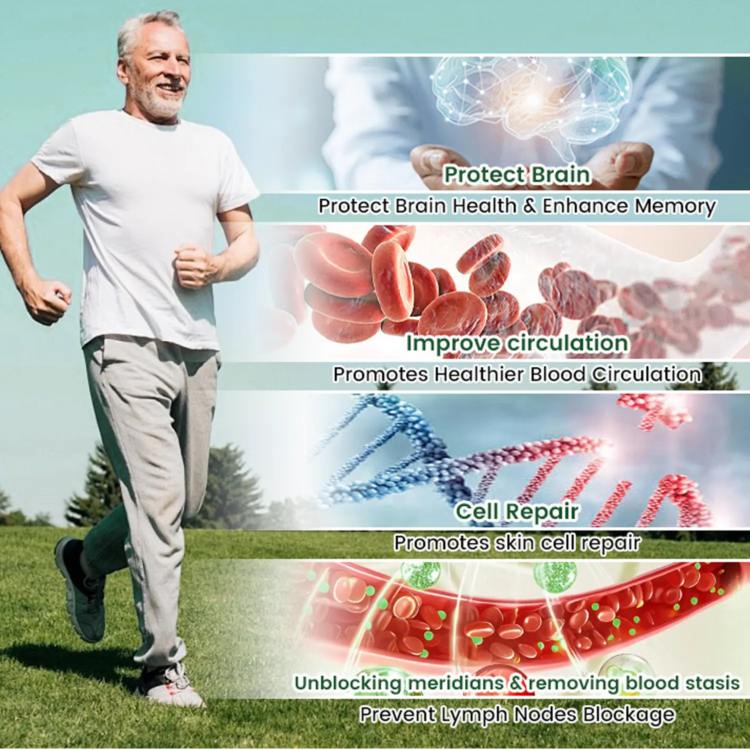 Moringa Berberine + NAD+ 10-in-1 Nano Microneedle Patch - Image 7