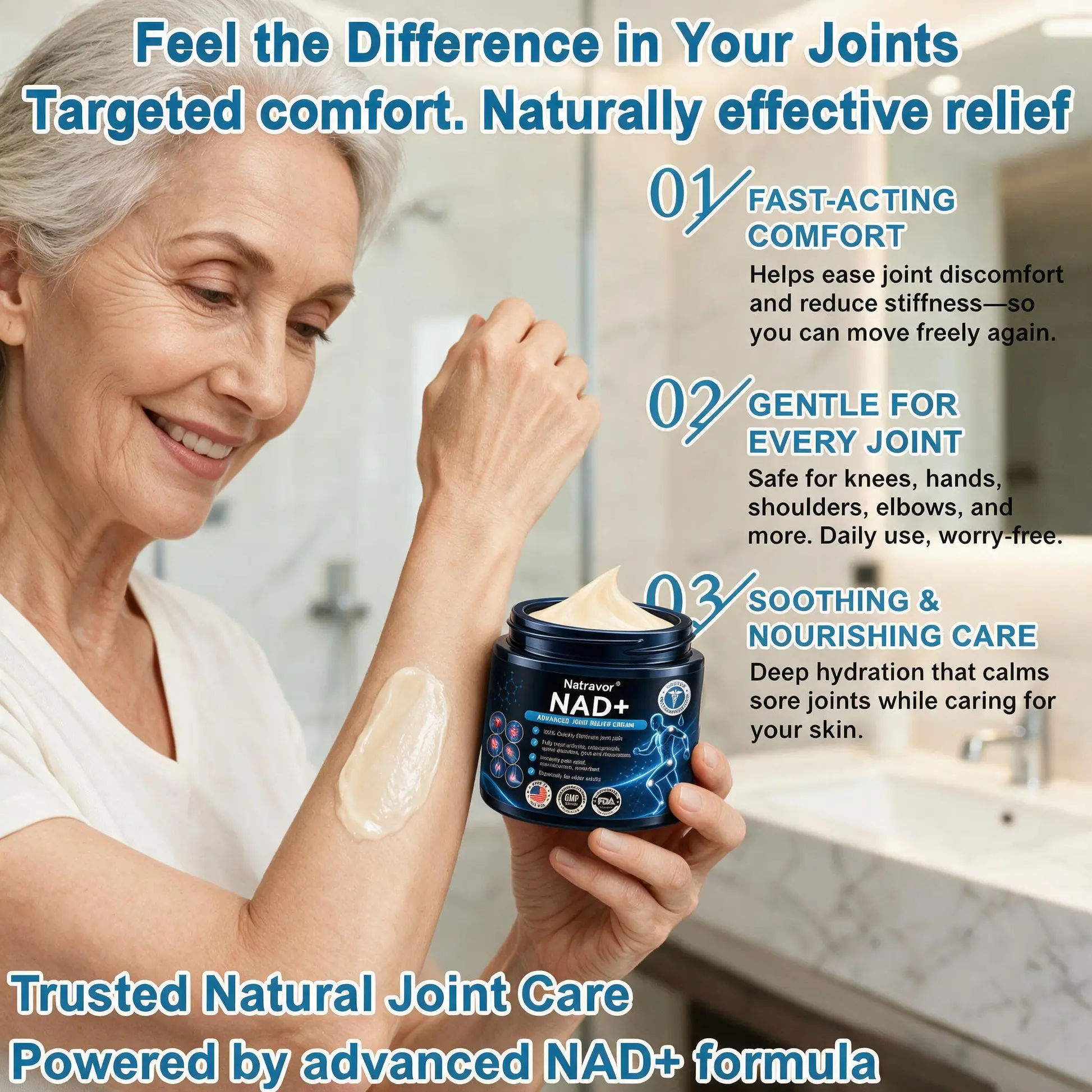 NAD+ Advanced Anti-Aging Joint Relief Cream - Image 11